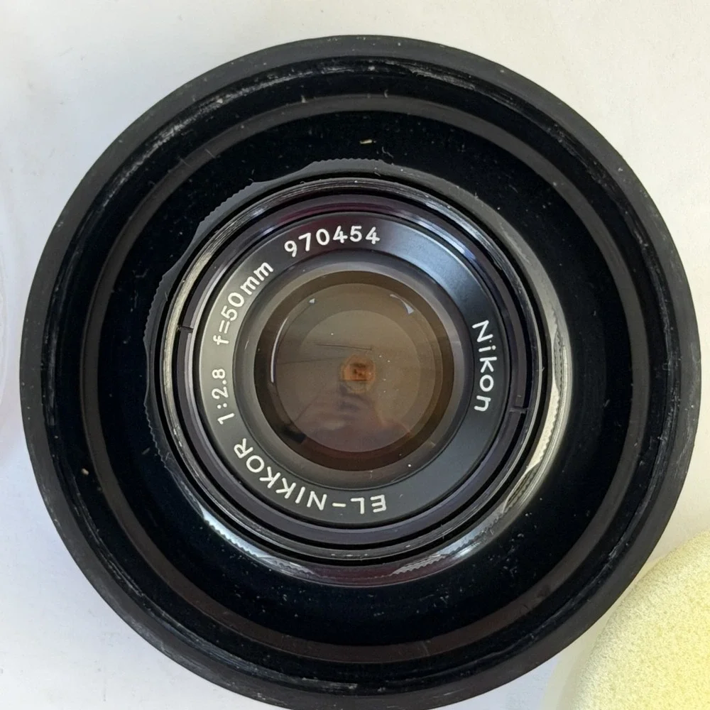 Nikon EL-Nikkor 50mm f/2.8 Enlarging Lens Japan 970454 with Case Excellent